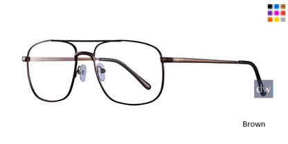 Brown Parade Q Series 1624 Eyeglasses.