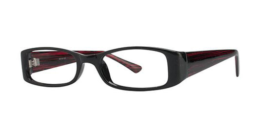 Black/Wine Parade 1701 Eyeglasses - Teenager.