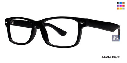 Matte Black Parade Q Series 1718 Eyeglasses.