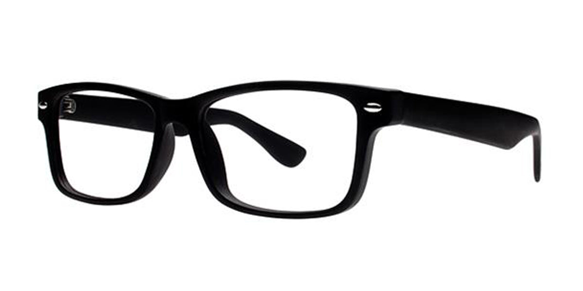 Matte Black Parade Q Series 1718 Eyeglasses.