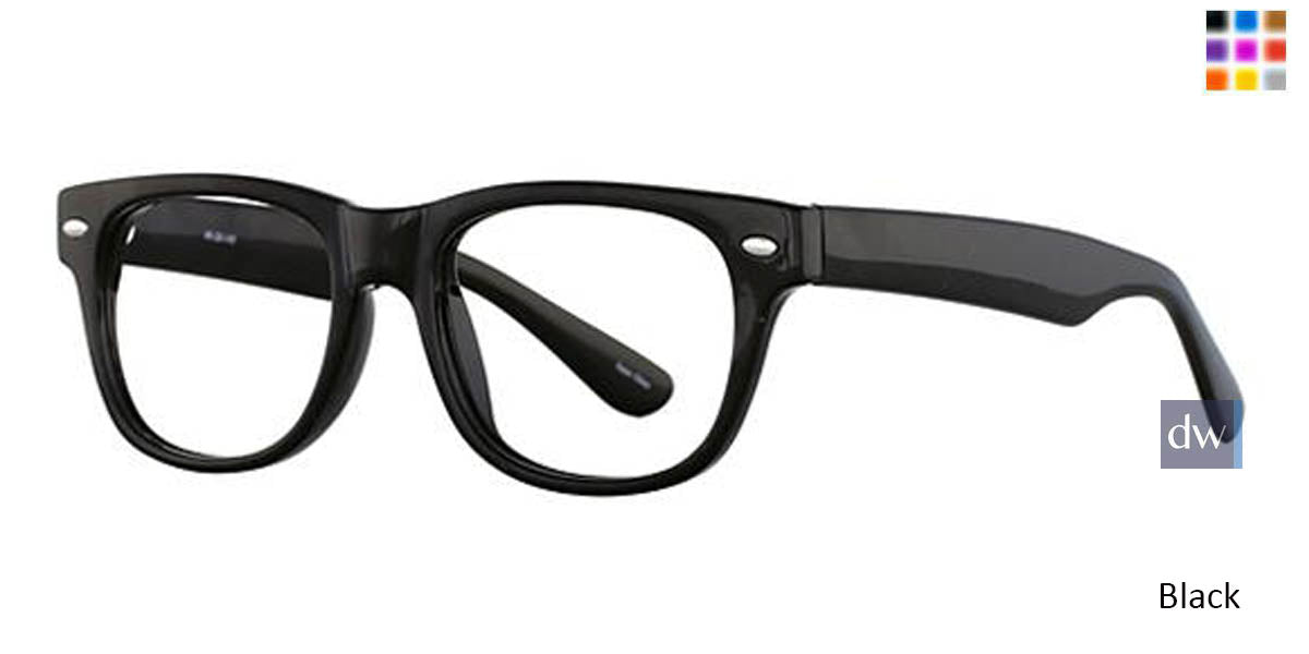 Black Parade Q Series 1723 Eyeglasses - Teenager.