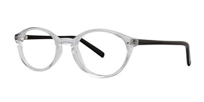 Crystal/Matte Black Parade Q Series 1724 Eyeglasses.