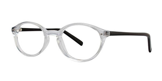 Crystal/Matte Black Parade Q Series 1724 Eyeglasses.