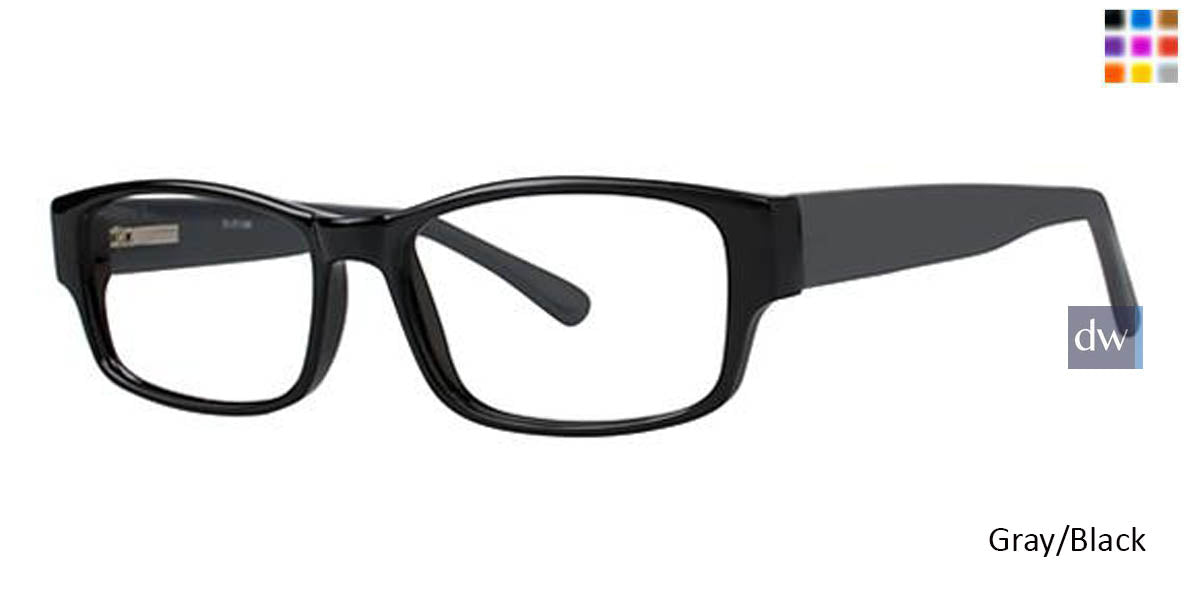Gray/Black Parade Q Series 1728 Eyeglasses.