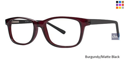 Burgundy/Matte Black Parade Q Series 1730 Eyeglasses.