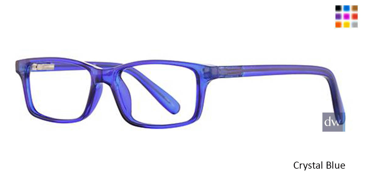 Crystal Blue Parade Q Series 1732 Eyeglasses.