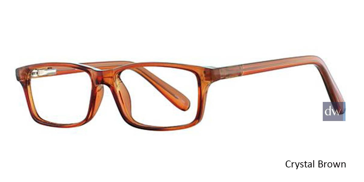 Crystal Brown Parade Q Series 1732 Eyeglasses.