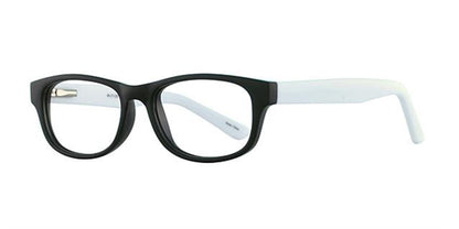 Matte Black Parade Q Series 1734 Eyeglasses - Teenager.