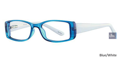 Blue/White Parade Q Series 1737 Eyeglasses.