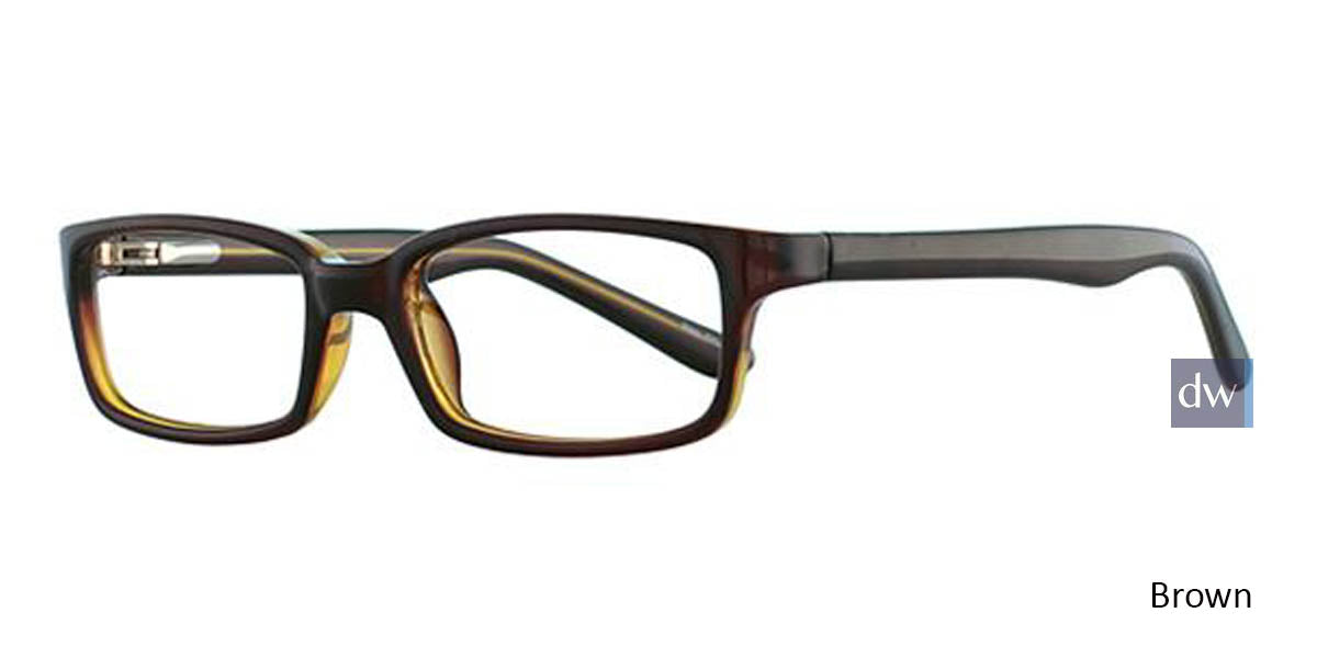 Brown Parade Q Series 1739 Eyeglasses.