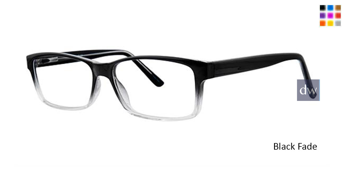 Black Fade Parade Q Series 1748 Eyeglasses.