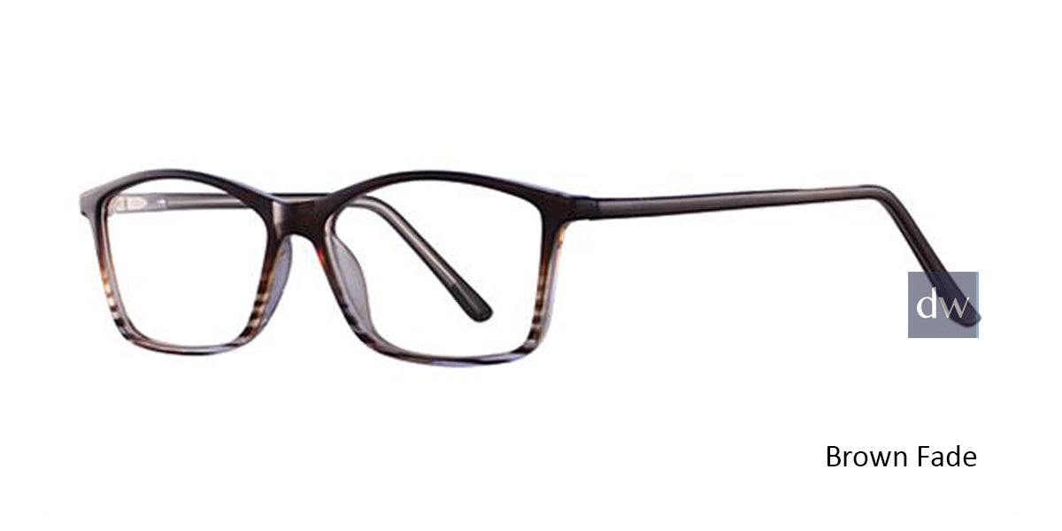 Brown Fade Parade Q Series 1751 Eyeglasses.