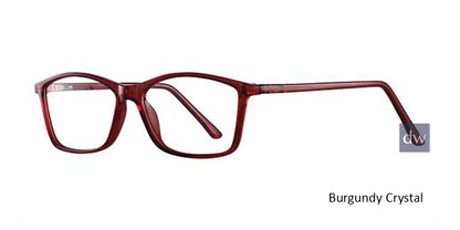 Burgundy Crystal Parade Q Series 1751 Eyeglasses.