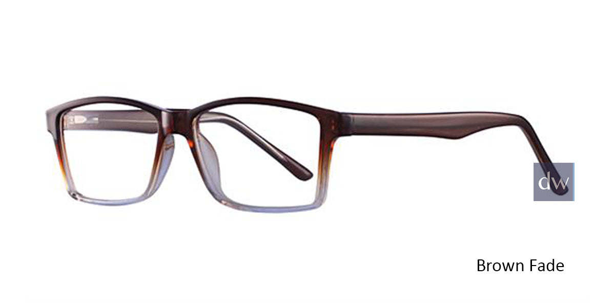 Brown Fade Parade Q Series 1752 Eyeglasses.
