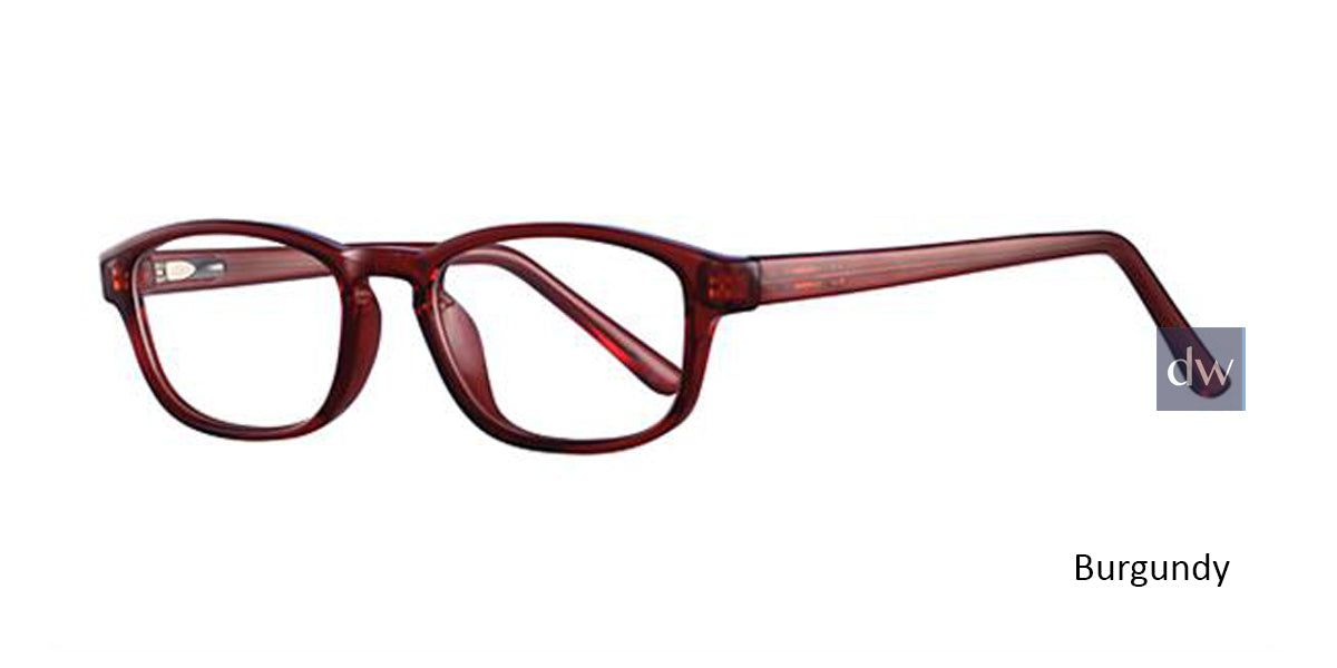 Burgundy Parade Q Serise 1754 Eyeglasses.