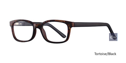 Tortoise/Black Parade Q Series 1755 Eyeglasses - Teenager.