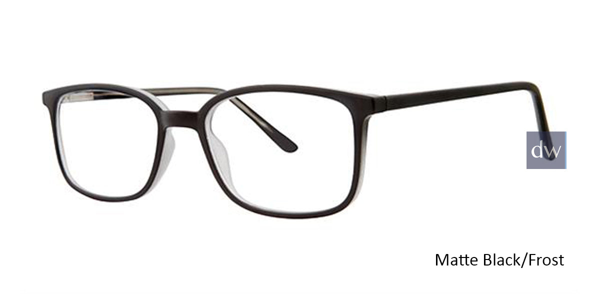 Matte Black/Frost Parade Q Series 1757 Eyeglasses.