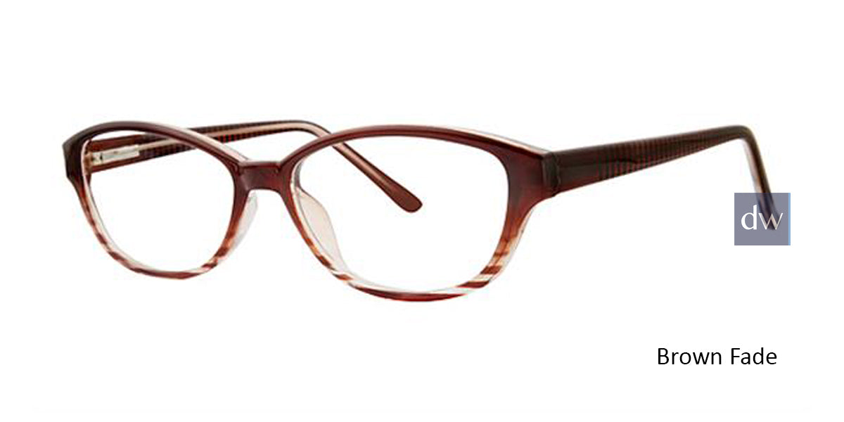 Brown Fade Parade Q Series 1758 Eyeglasses.