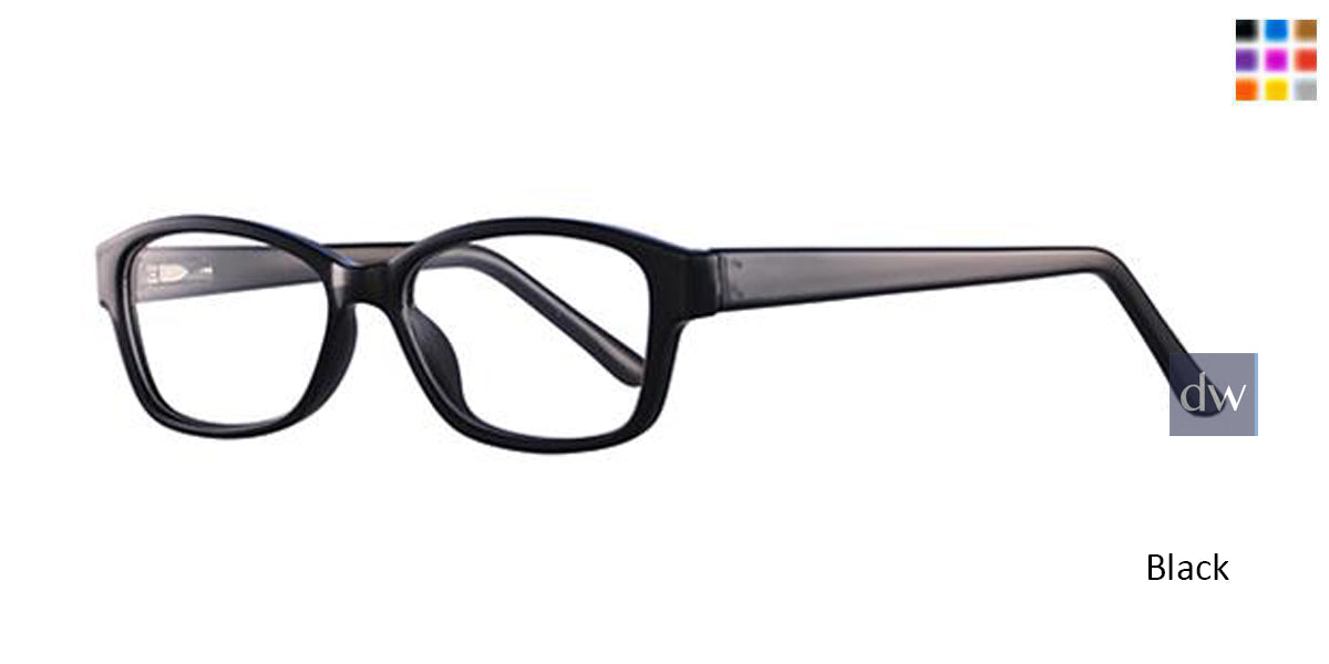 Black Parade Q Series 1759 Eyeglasses - Teenager.
