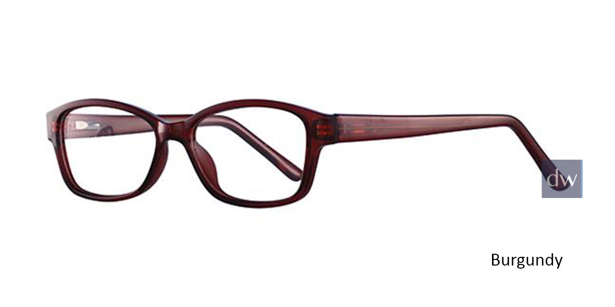 Burgundy Parade Q Series 1759 Eyeglasses - Teenager.