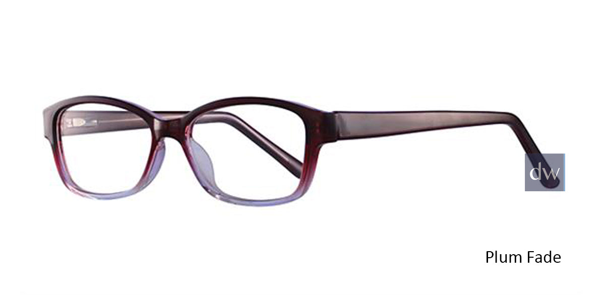 Plum Fade Parade Q Series 1759 Eyeglasses - Teenager.