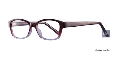 Plum Fade Parade Q Series 1759 Eyeglasses - Teenager.