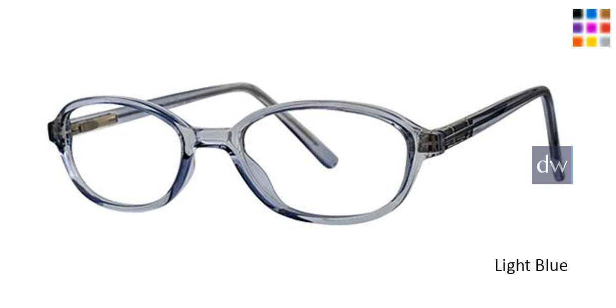 Light Blue Parade Q Series 1761 Eyeglasses.