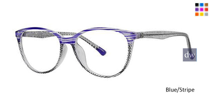 Blue/Stripe Parade Q Series 1770 Eyeglasses.