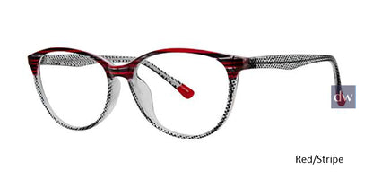 Red/Stripe Parade Q Series 1770 Eyeglasses.