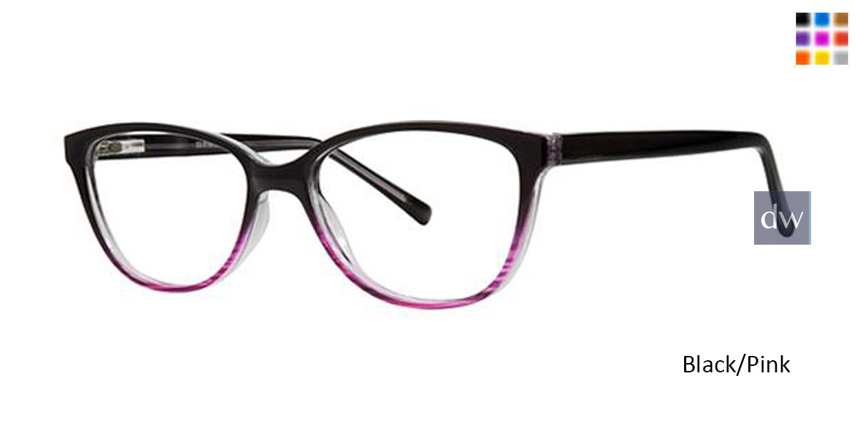 Black/Pink Parade Q Series 1779 Eyeglasses.