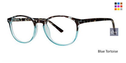 Blue Tortoise Parade Q Series 1789 Eyeglasses - Teenager.