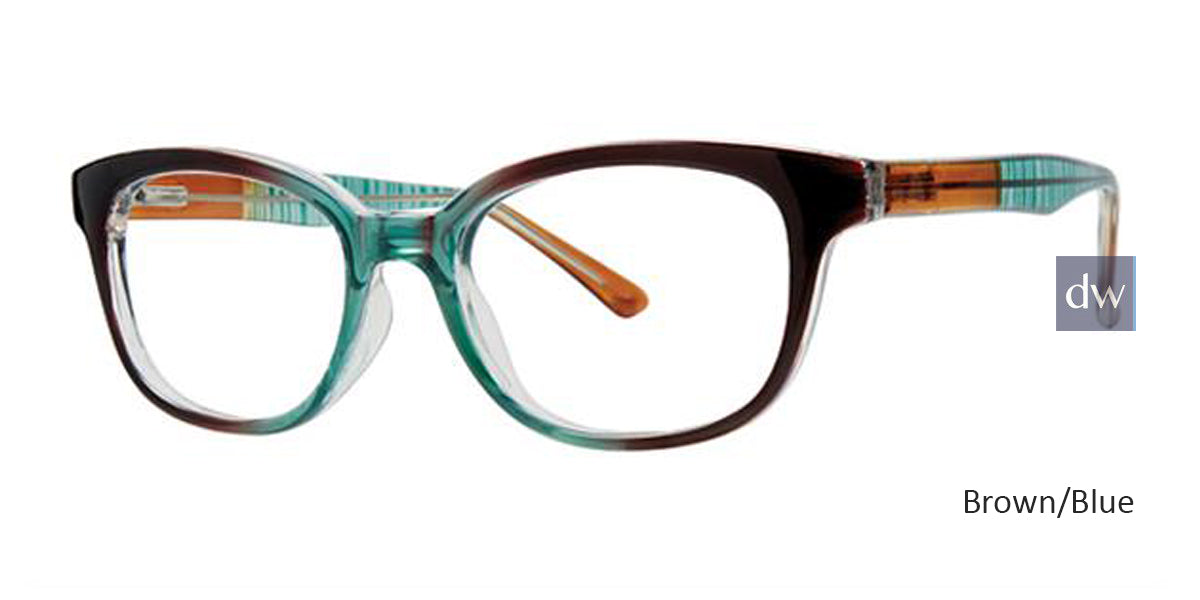 Brown/Blue Parade Q Series 1794 Eyeglasses