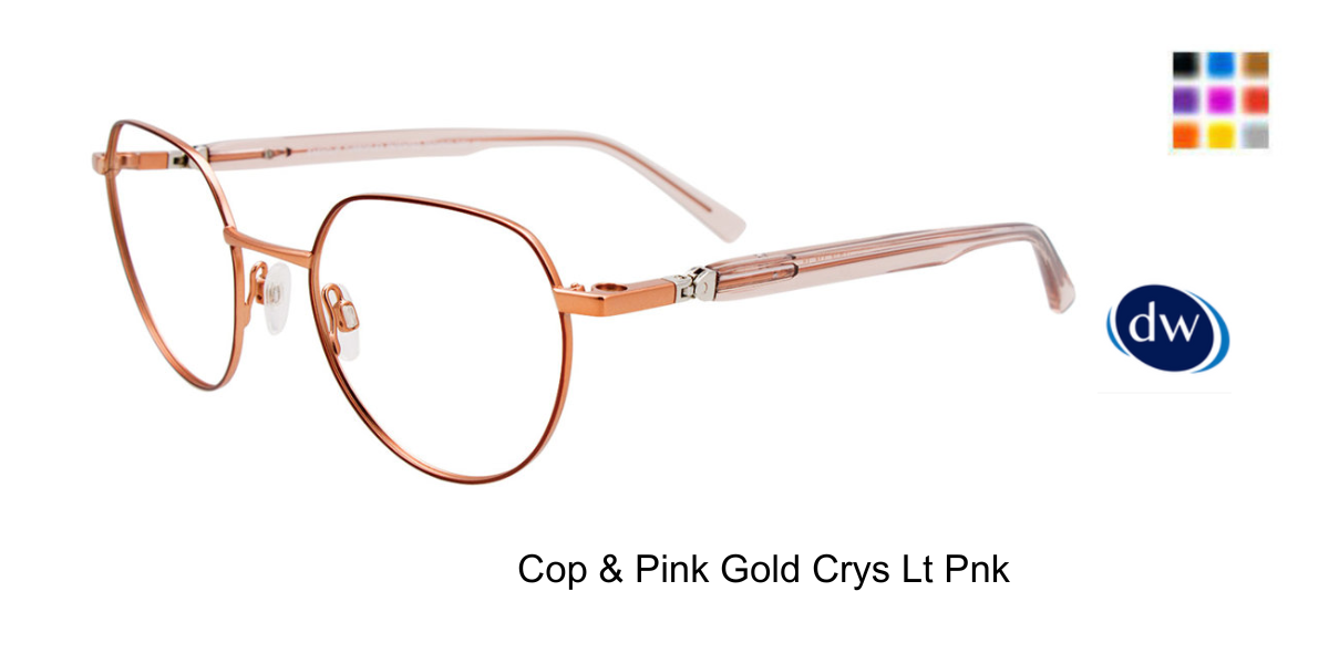 Cop Pink Gold Crys Lt Pnk