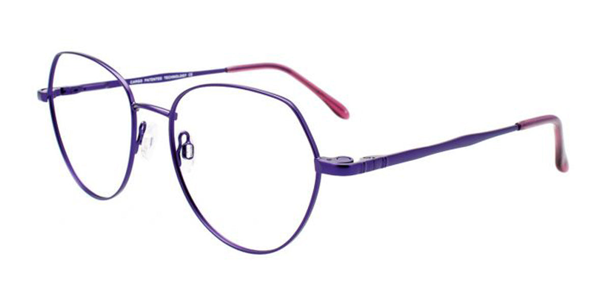 Satin Purple Cargo C5056 Eyeglasses.
