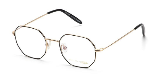Black/Gold William Morris London WM55007 Eyeglasses.