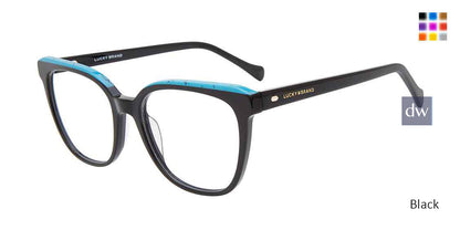 Black Lucky Brand VLBD238 Eyeglasses