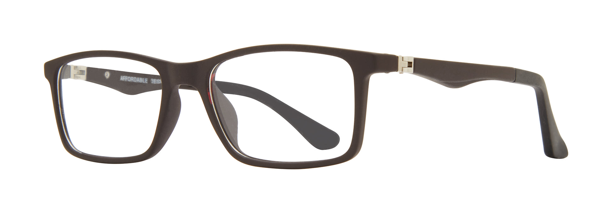 Brown Affordable Designs AJ Eyeglasses