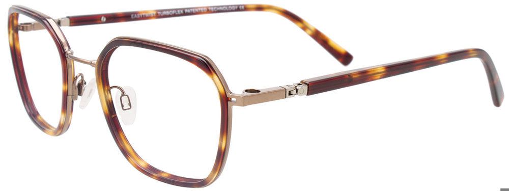 Brown Tortoise & Gold