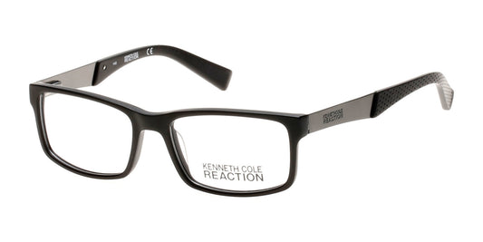 Matte Black Kenneth Cole Reaction KC0771 Eyeglasses.
