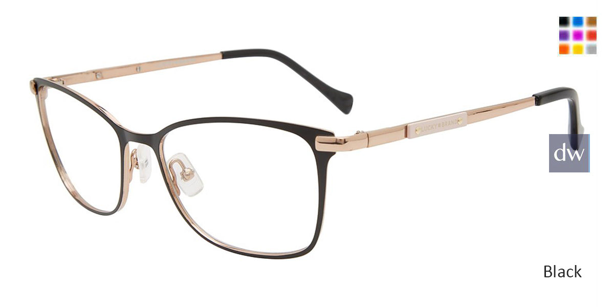 Black Lucky Brand VLBD124 Eyeglasses