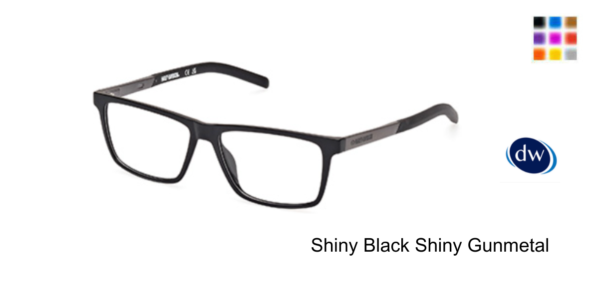 Shiny Black Shiny Gunmetal