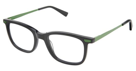 BLACK-LIME SUPERFLEX-KIDS SFK-255 Eyeglasses