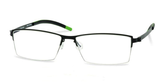 Black Free-Form FFA908 Eyeglasses.