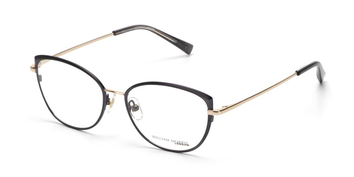 Black/Gold William Morris London WM50191 Eyeglasses.
