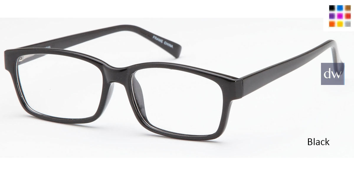 Black CAPRI 4U US69 Eyeglasses