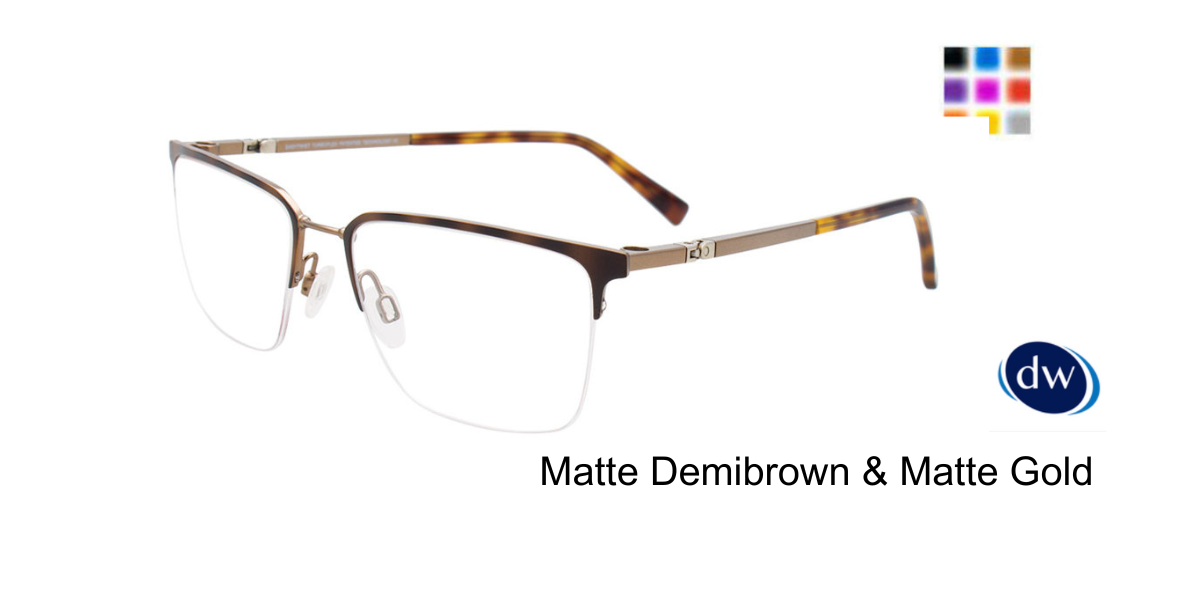 Matte Demibrown & Matte Gold