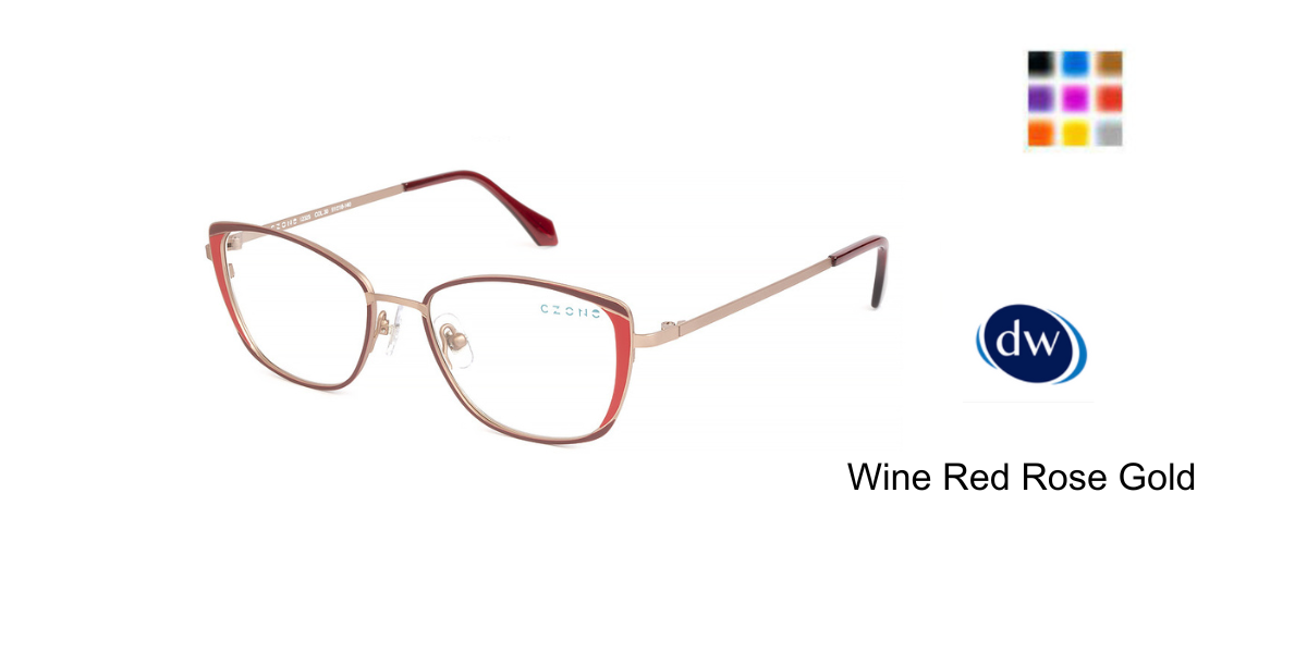 Wine Red Rose Gold