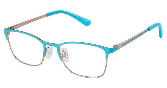TURQUOISE-PINK SUPERFLEX-KIDS SFK-273 Eyeglasses