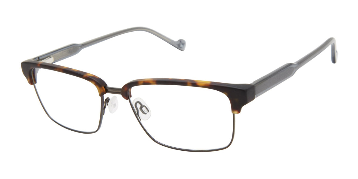 Tortoise/Dark Gunmetal Mini 764008 Eyeglasses.
