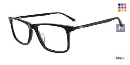 Black Fila VFI205 Eyeglasses